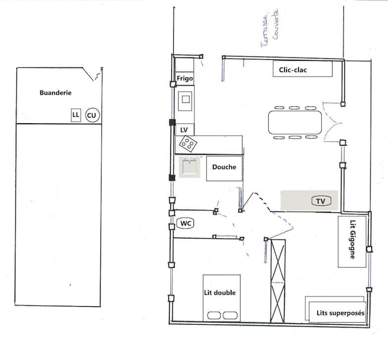 La Petite Landaise Villa Sanguinet Kültér fotó